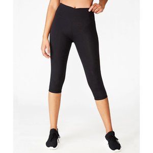 Cotton On Body Womens Knee Length Active Capri Tight Pants Size XS - Black
